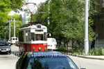 Евпаторийский трамвай. Маршрут №2. Весна 2008 г.