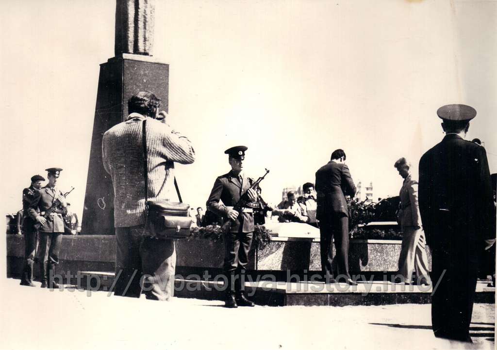 Открытие обновлённого мемориала. 1985 год